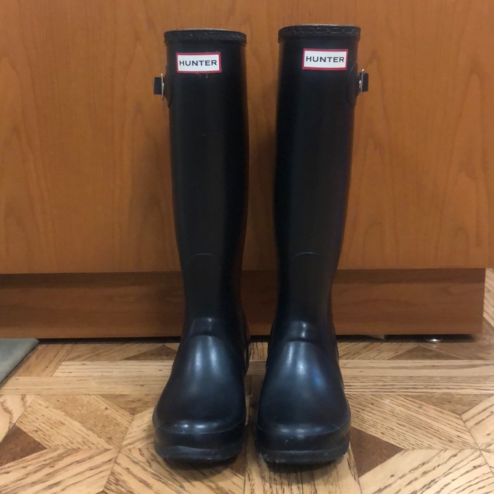 Hunter Original Tall Rain Boots Size 7